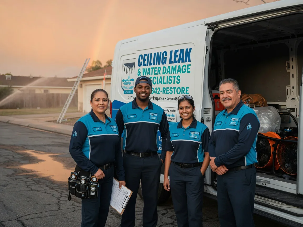 Ceiling Leak Cleanup company in Bly, OR